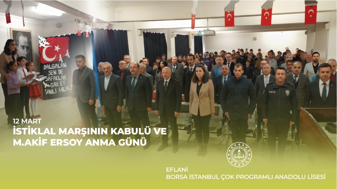 İstiklal Marşının Kabulü ve M.Akif Ersoy Anma Günü