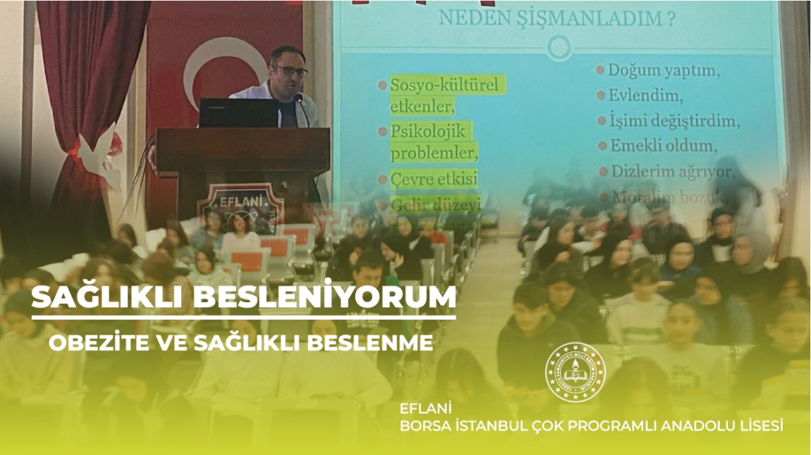 OBEZİTE VE SAĞLIKLI BESLENME SEMİNERİ