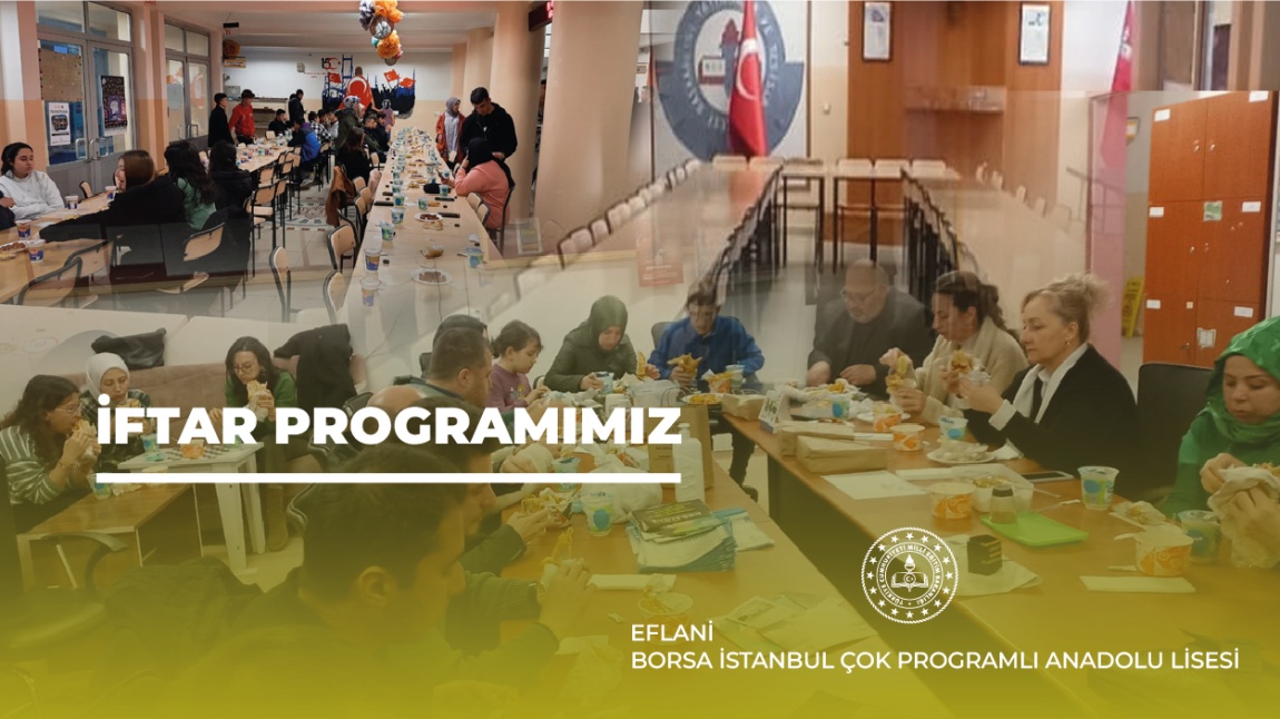 İFTAR PROGRAMIMIZ